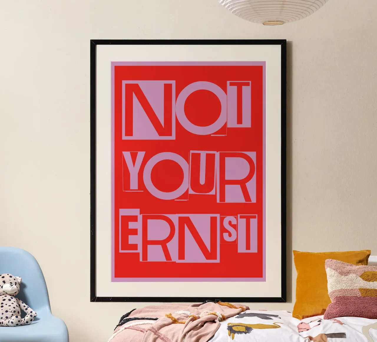 Ernst poster by Flo Klein