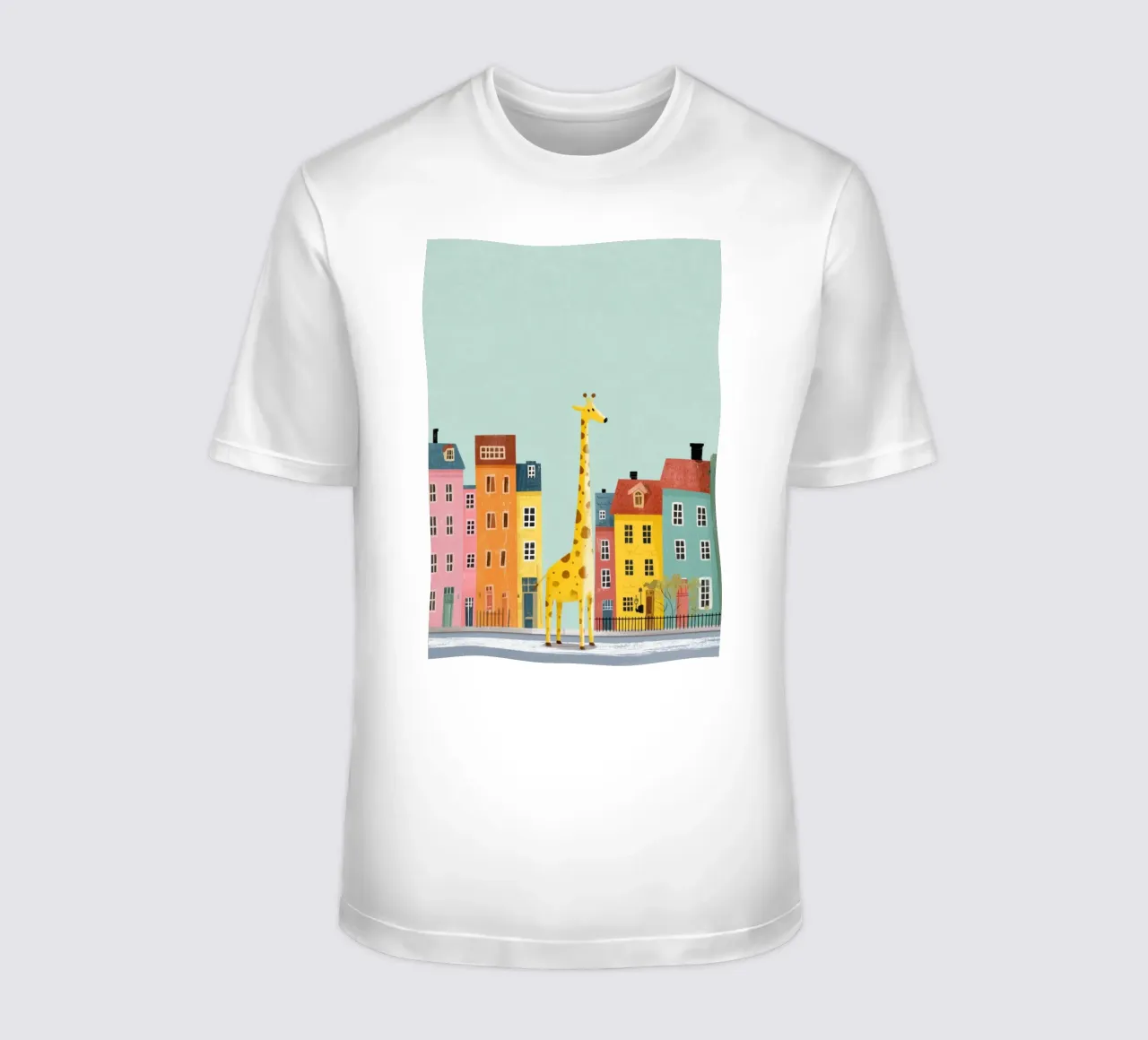 The Curious Giraffe t-shirt da Kiara