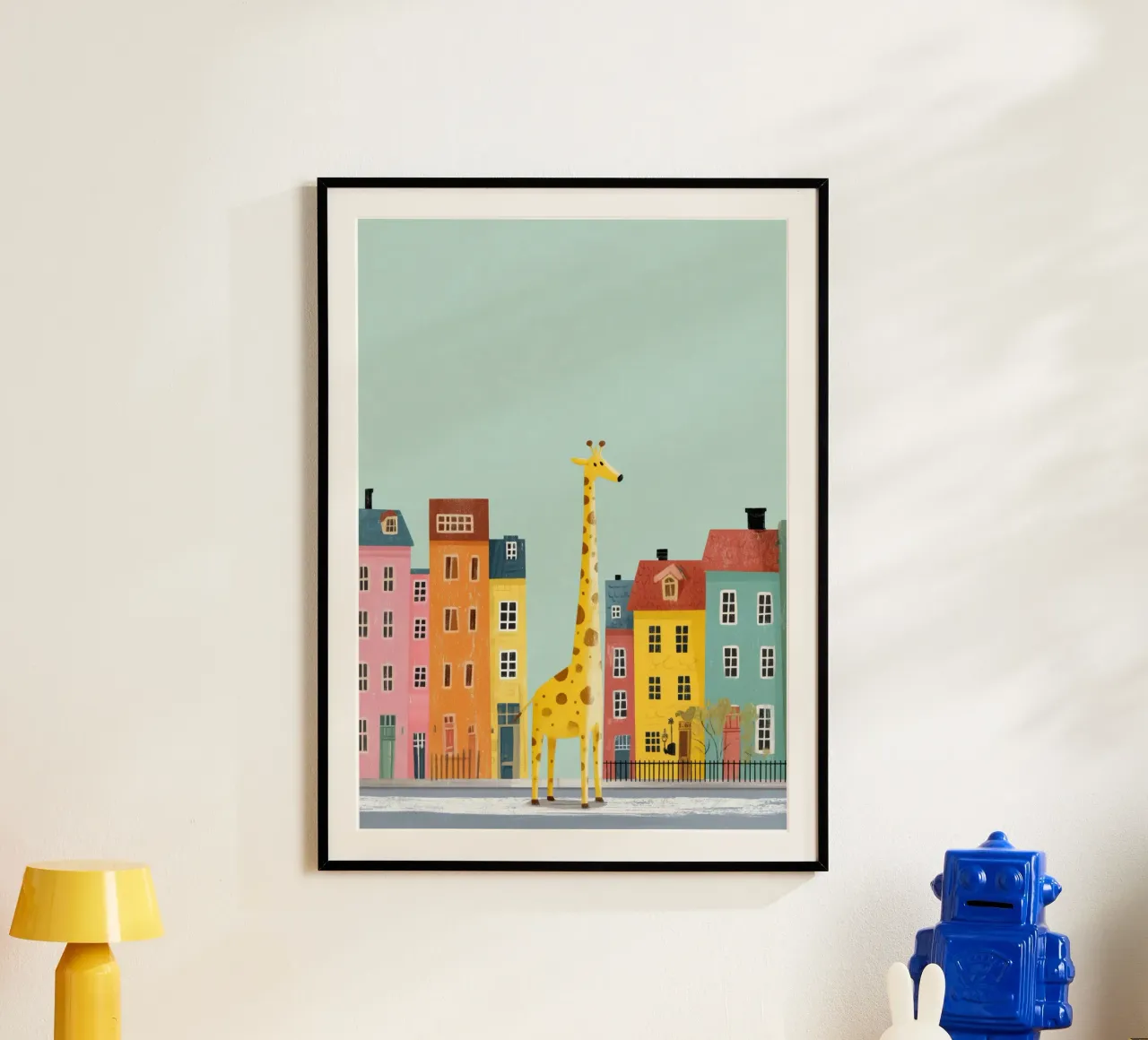 The Curious Giraffe poster da Kiara
