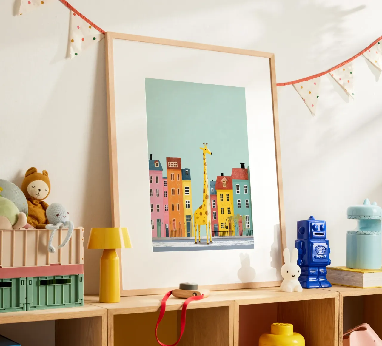 The Curious Giraffe poster da Kiara