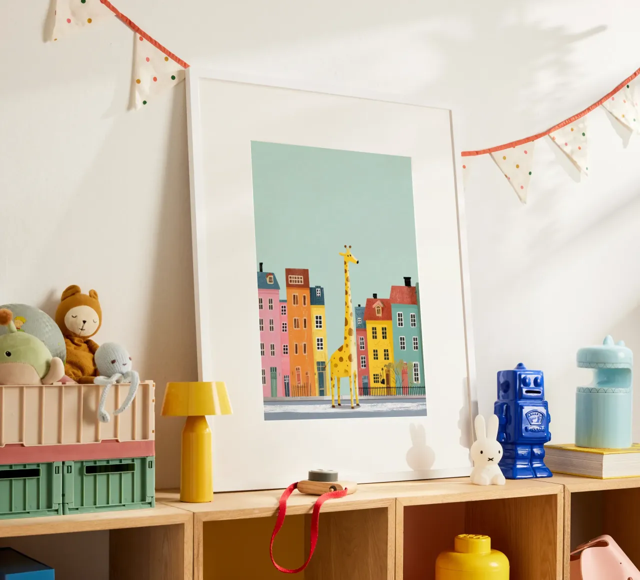 The Curious Giraffe poster da Kiara