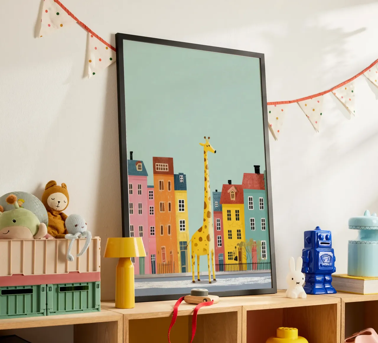 The Curious Giraffe poster da Kiara