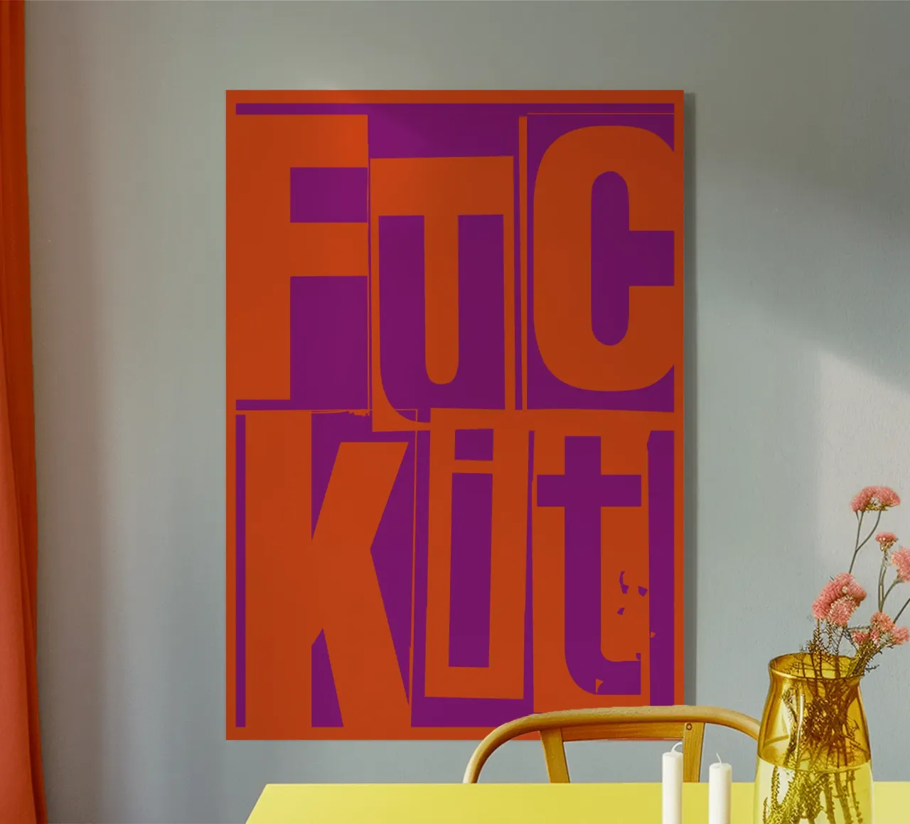 Egal plexiglass da Flo Klein