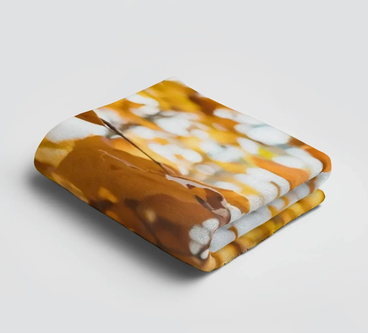 The branches of autumn stretch out towards you. towel by Natur Wandbild — Orte für die Seele
