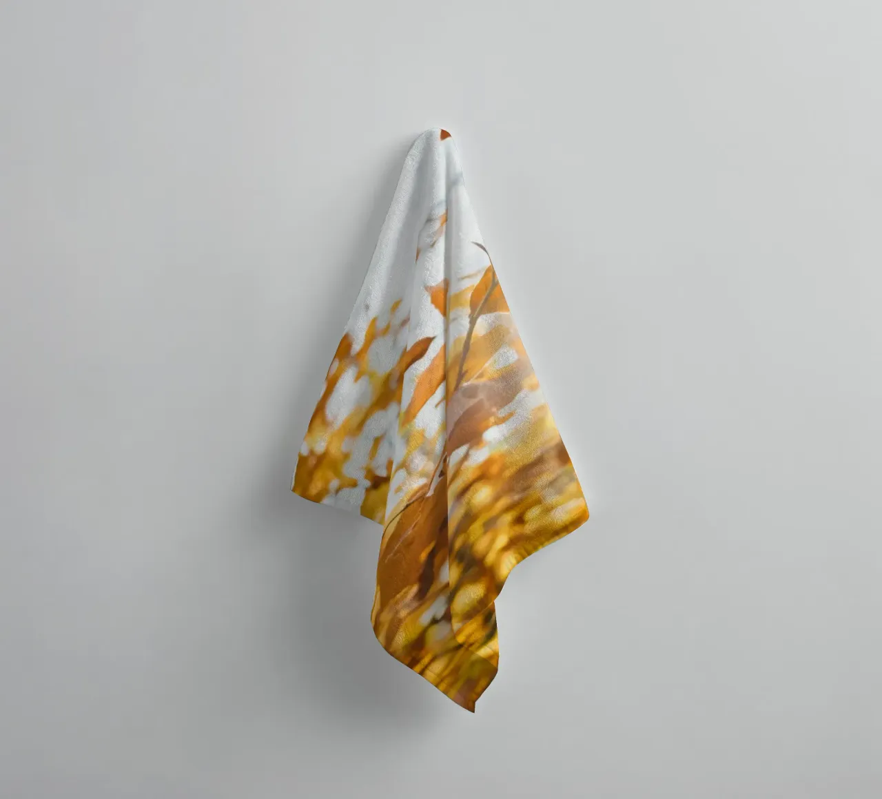 The branches of autumn stretch out towards you. towel by Natur Wandbild — Orte für die Seele