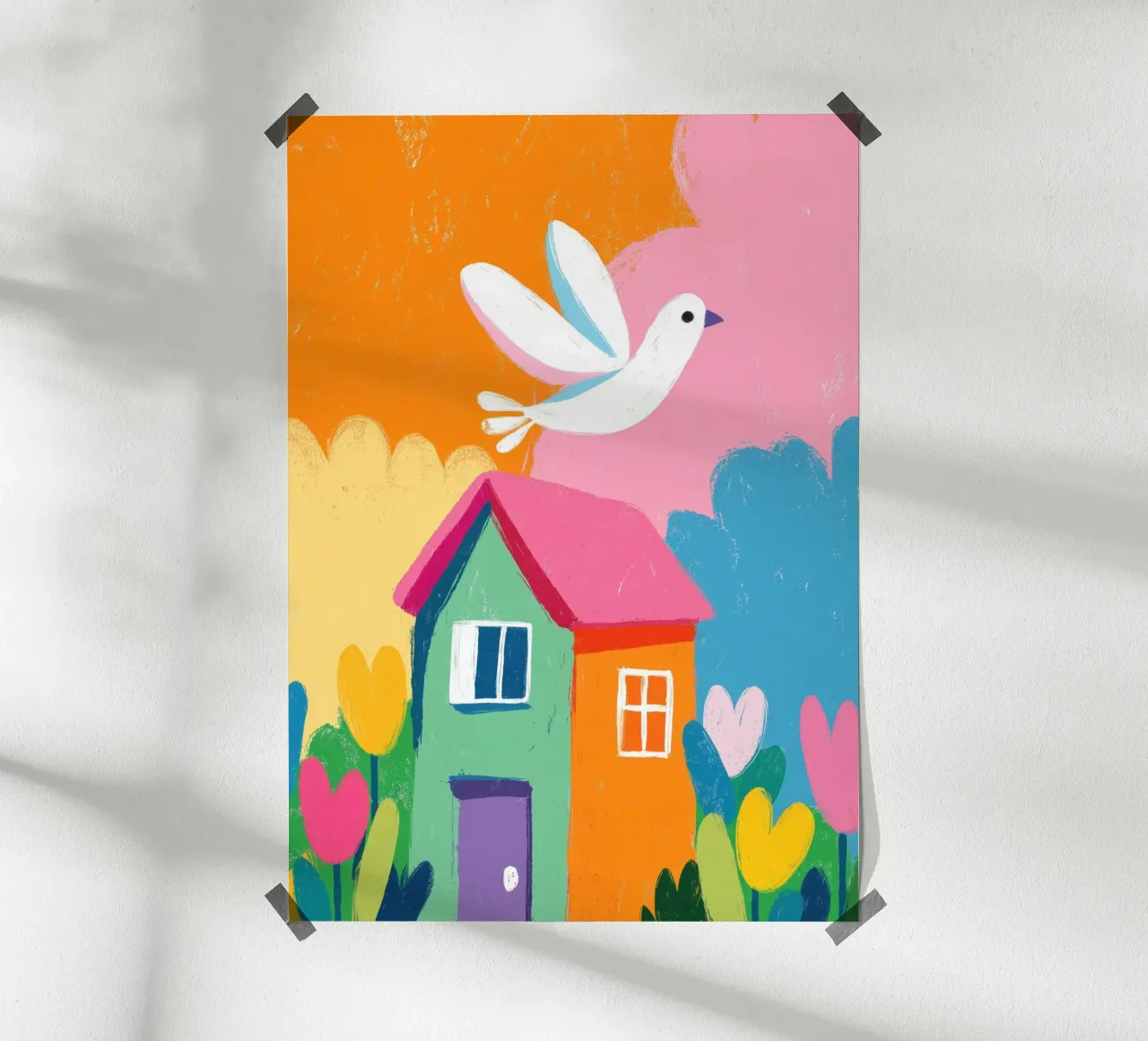 The Happy Little House poster da Kiara