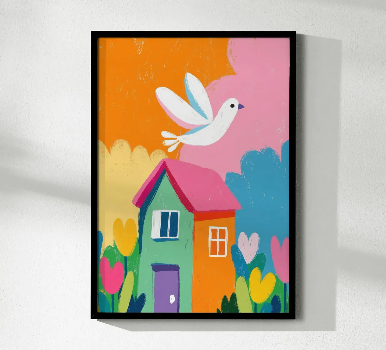 The Happy Little House poster da Kiara