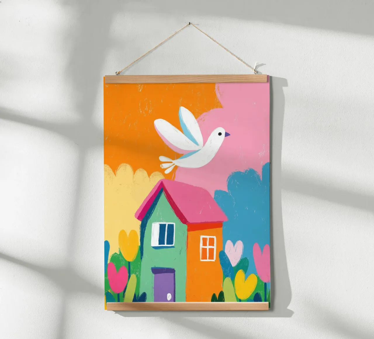 The Happy Little House poster da Kiara