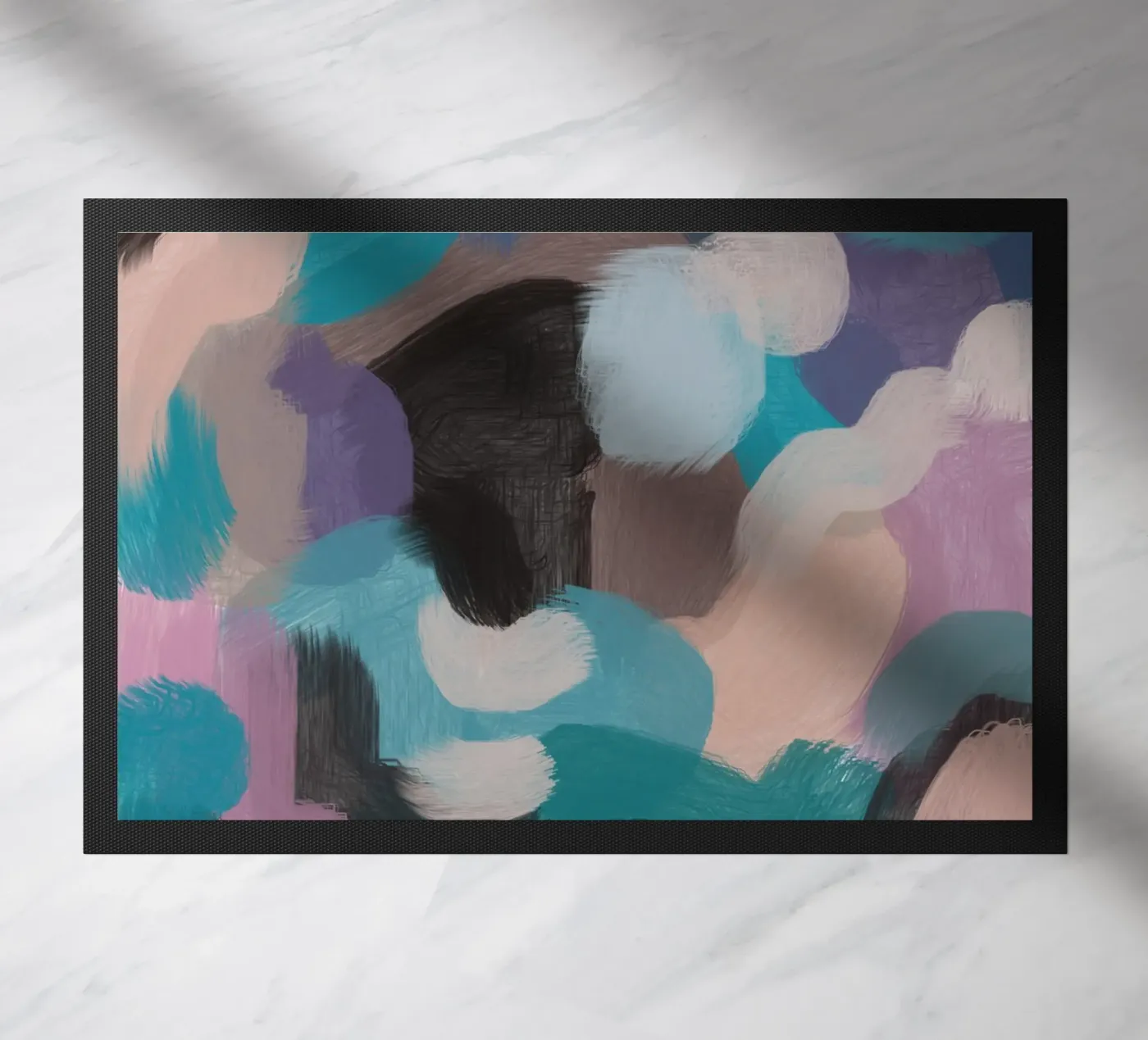 Layering depth doormat by Little Dean