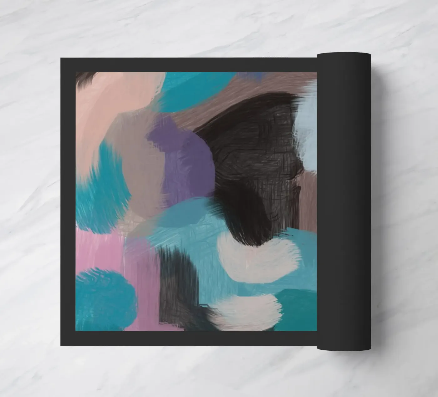 Layering depth doormat by Little Dean