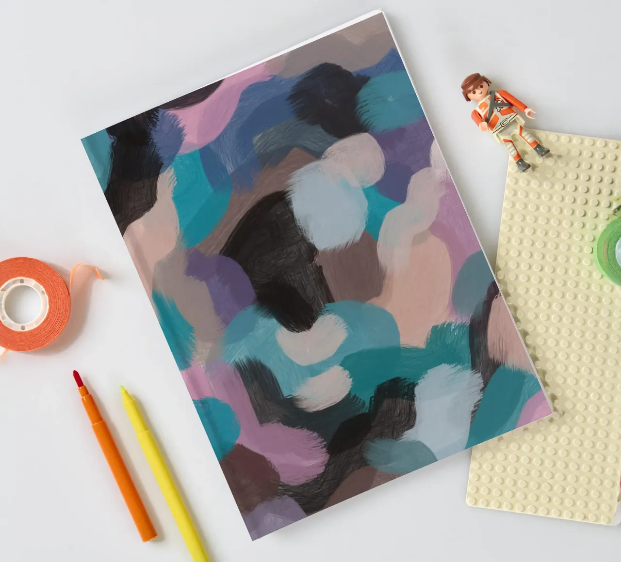 Layering depth notebook by Little Dean