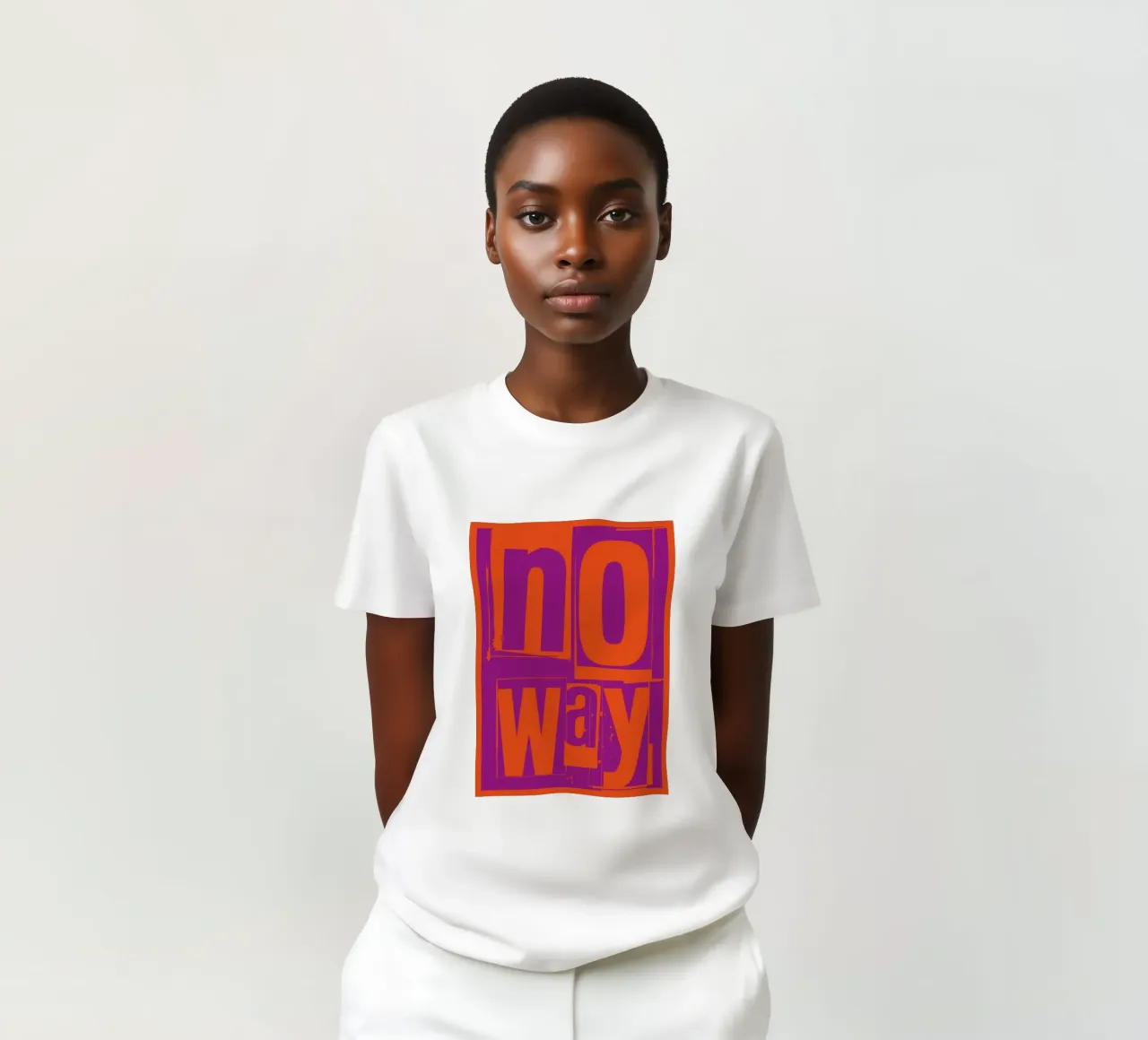 No way t-shirt da Flo Klein