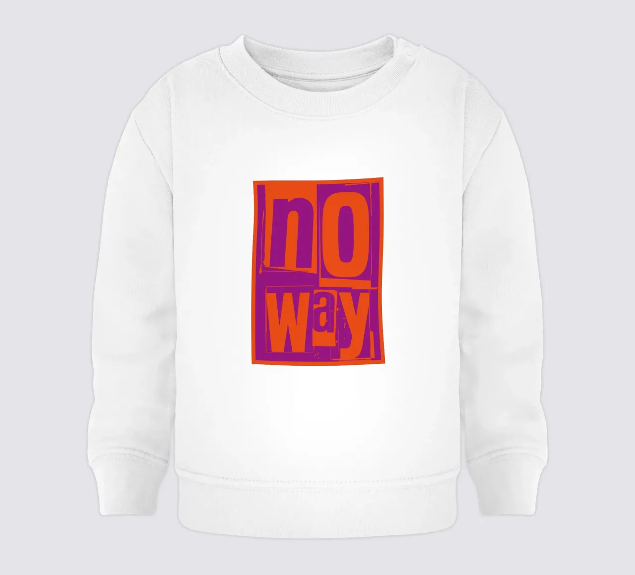 No way felpa neonato da Flo Klein