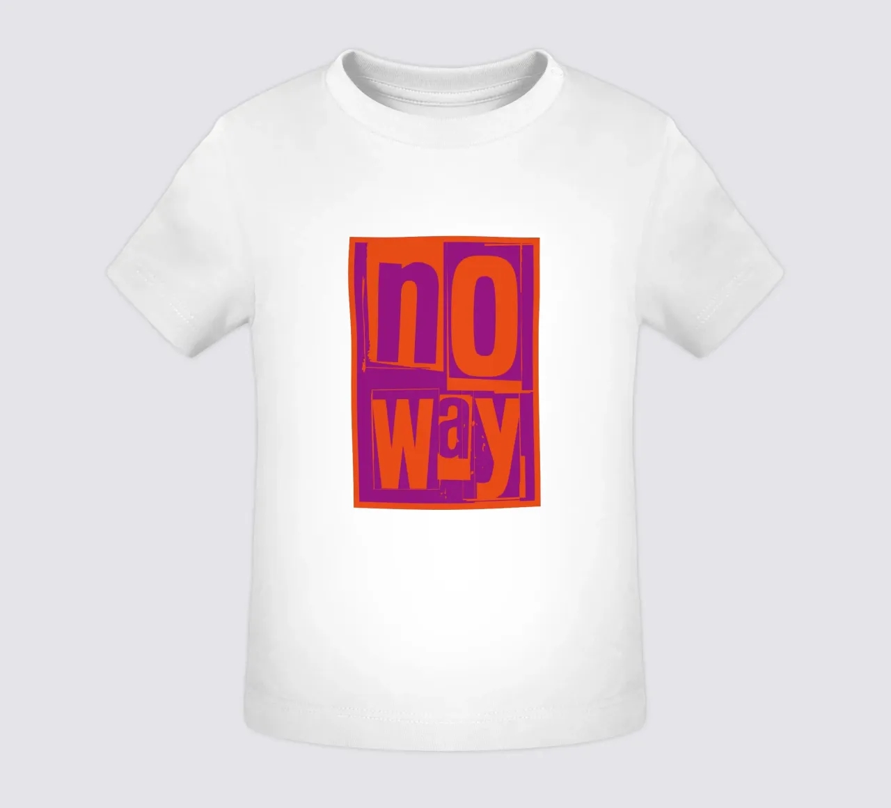 No way maglietta neonato da Flo Klein
