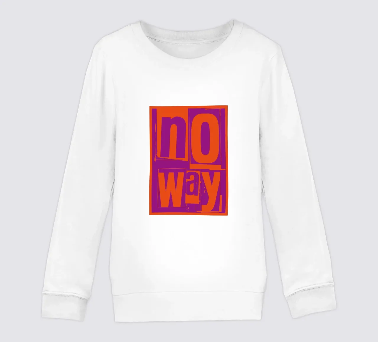 No way felpa bambino da Flo Klein
