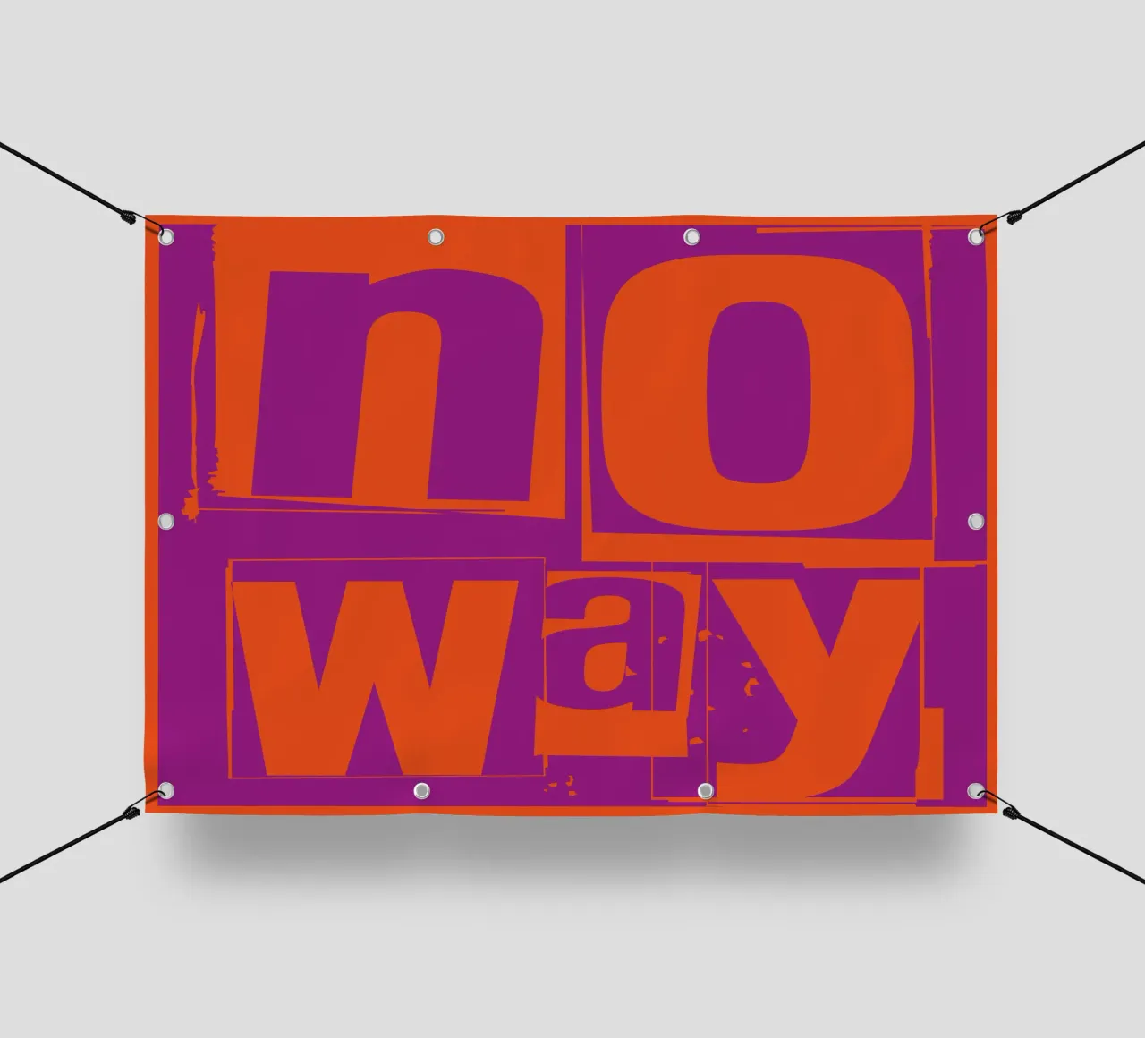 No way telo in pvc da Flo Klein