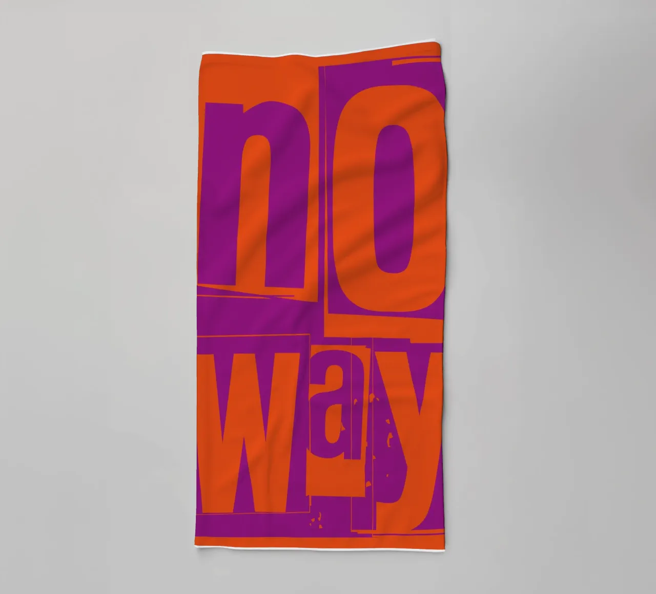 No way asciugamano da bagno da Flo Klein