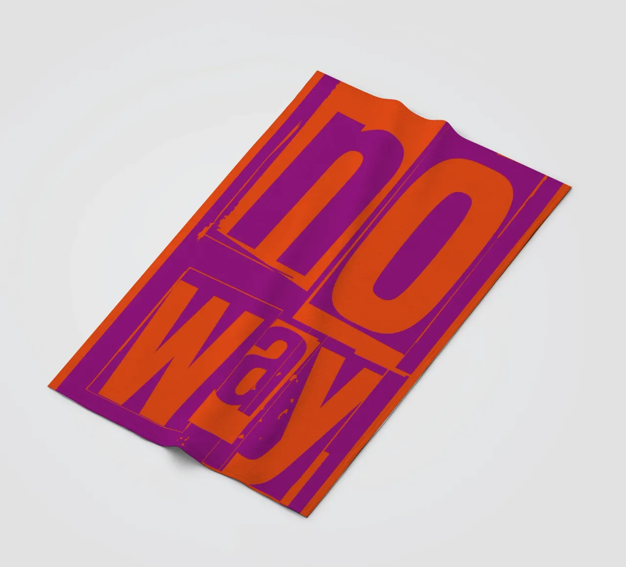 No way coperta in pile da Flo Klein