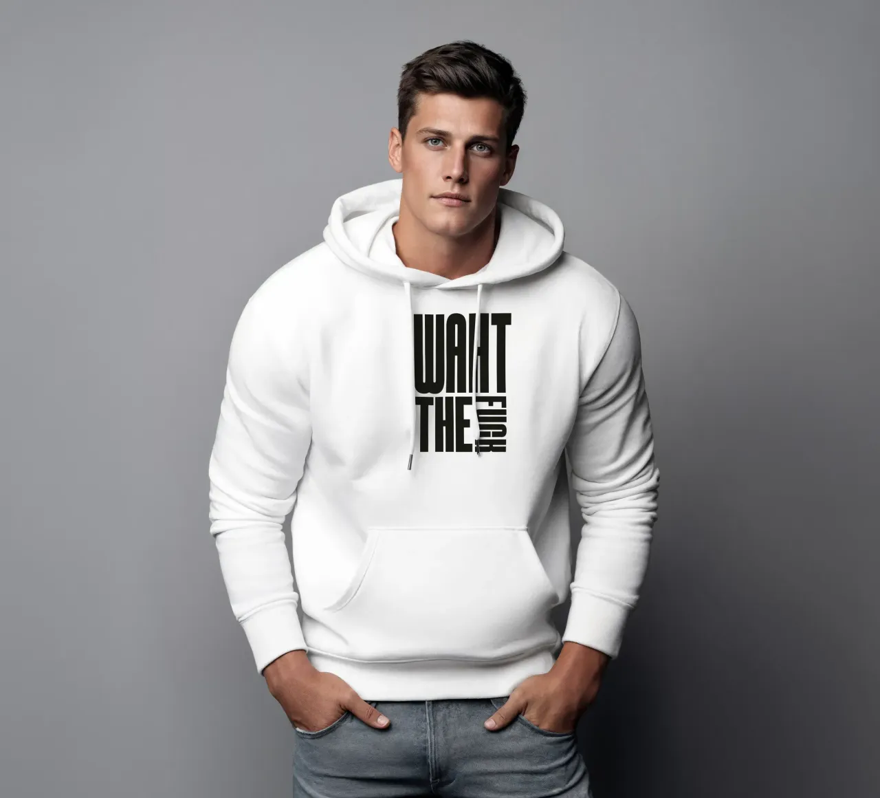 What the felpa con cappuccio da Flo Klein