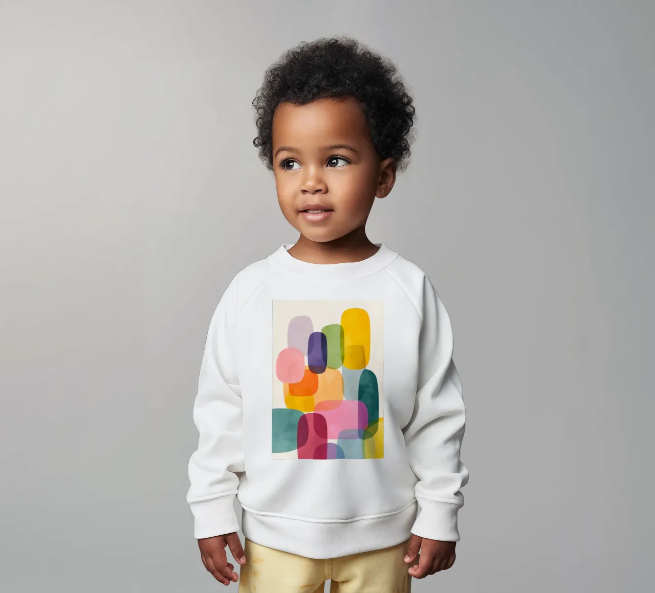 Jellybean Shapes 2 felpa neonato da Kiara