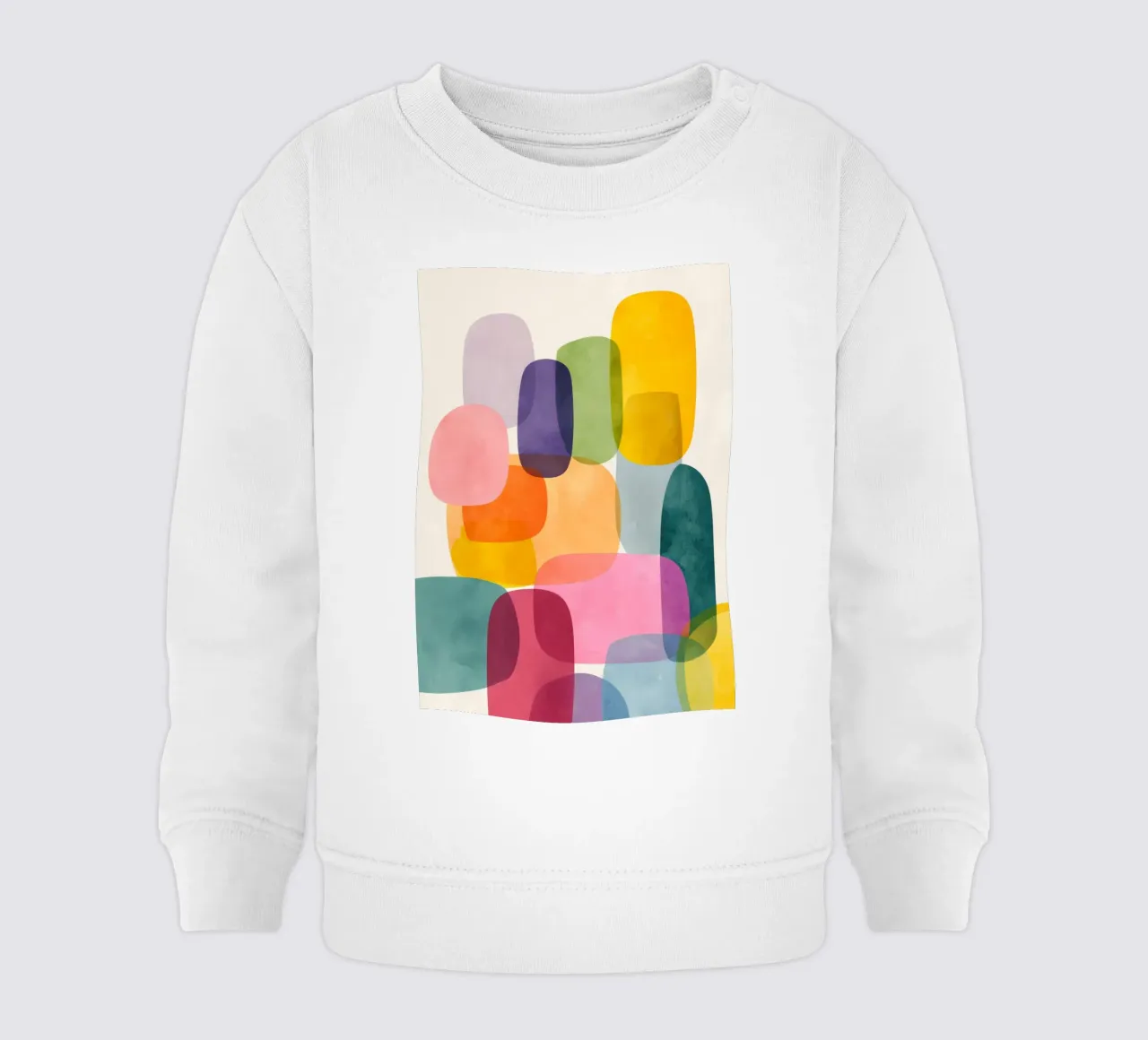 Jellybean Shapes 2 felpa neonato da Kiara