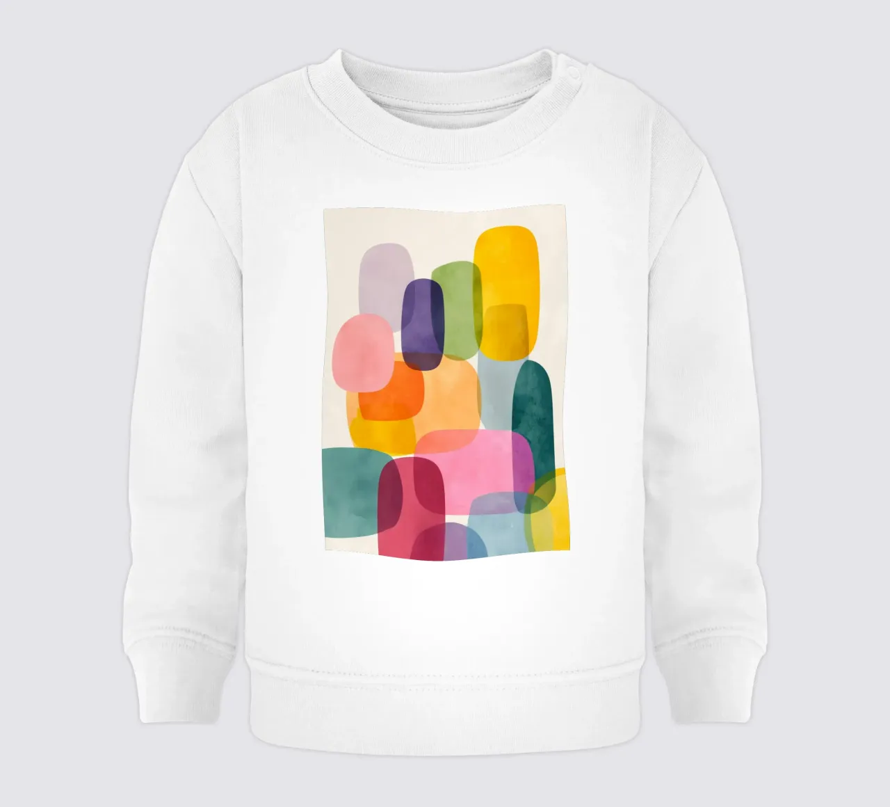 Jellybean Shapes 2 felpa neonato da Kiara