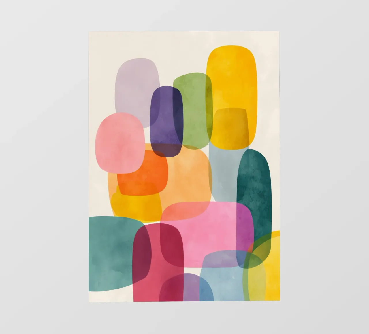 Jellybean Shapes 2 telo in pvc da Kiara