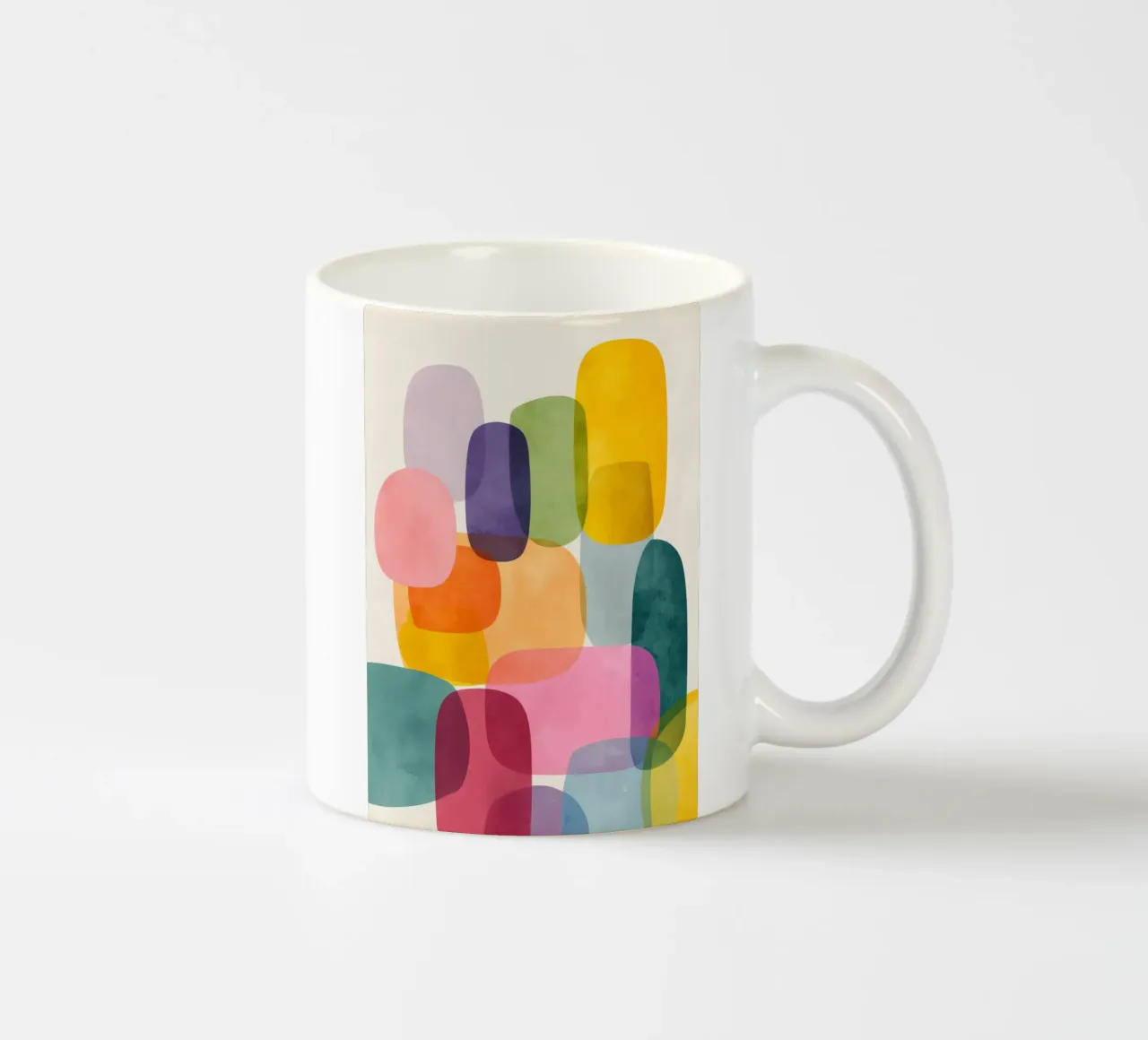 Jellybean Shapes 2 tazza in ceramica da Kiara