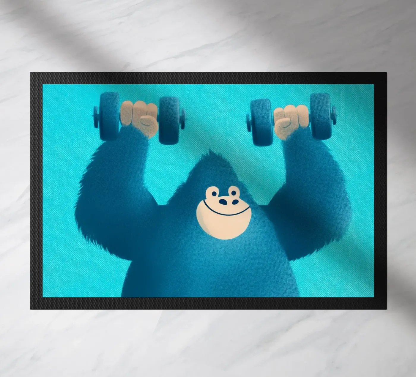 Mighty Momo deurmat van Kiara