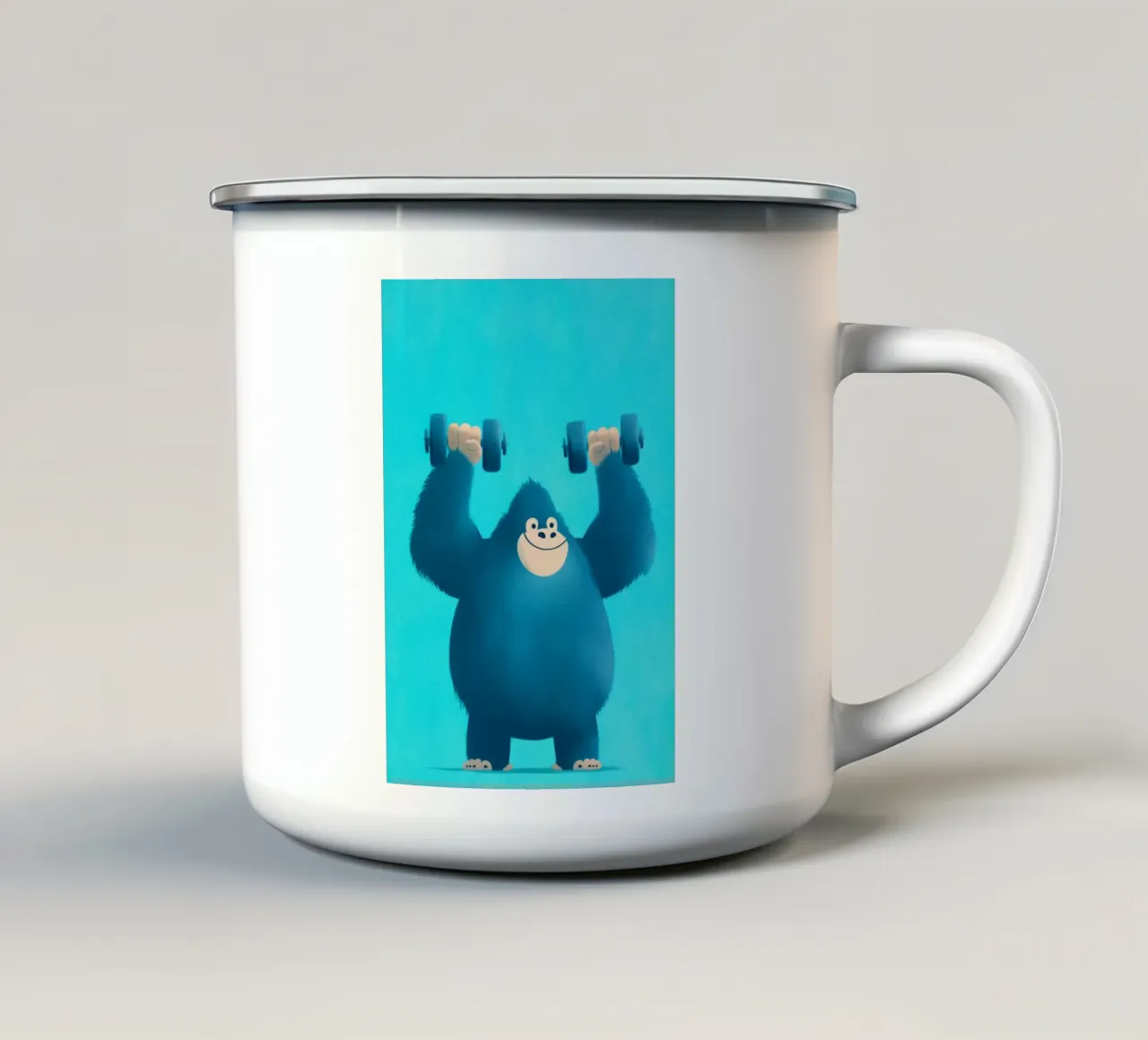 Mighty Momo tazza in smalto da Kiara
