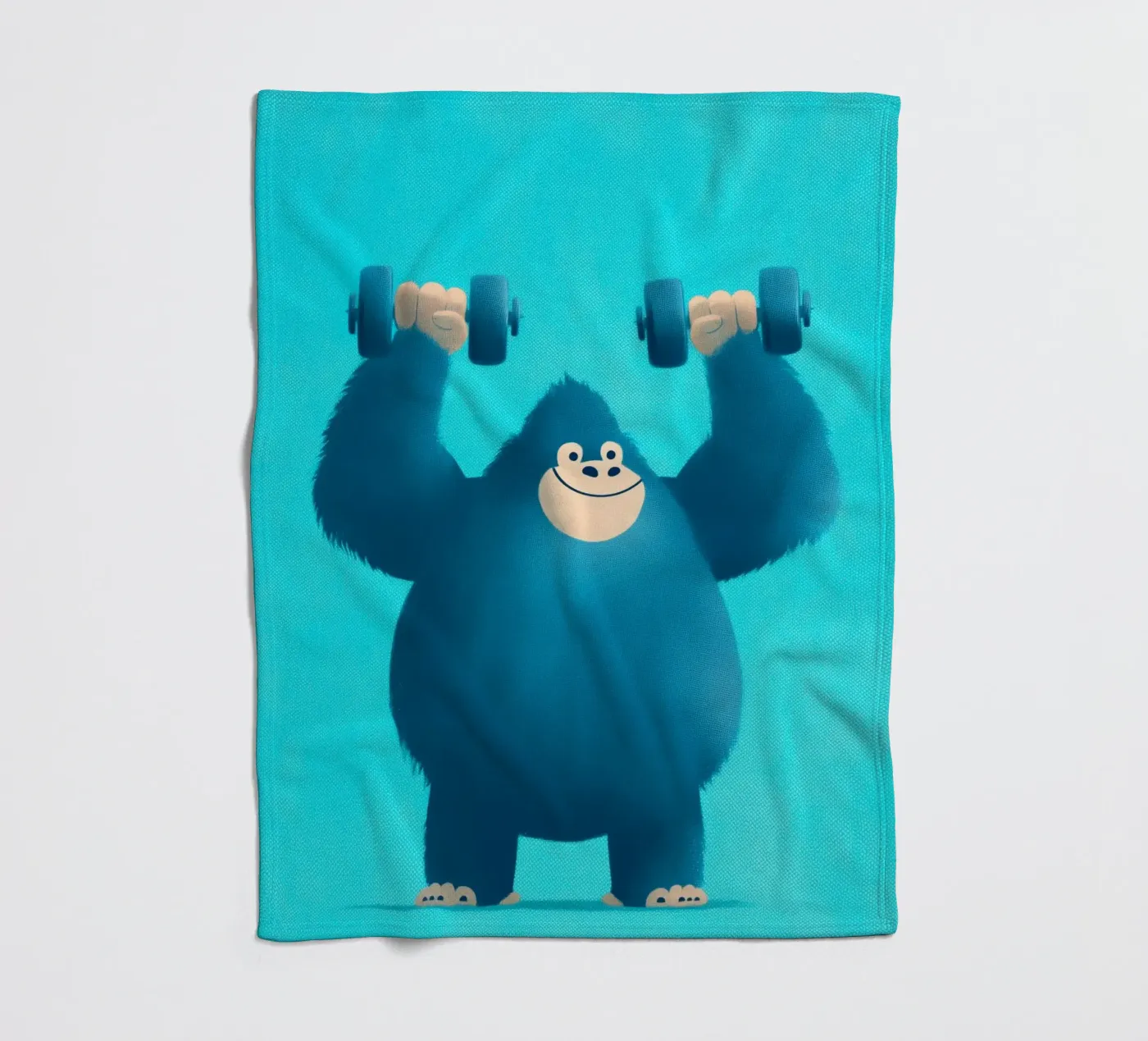 Mighty Momo Fleecedecke von Kiara