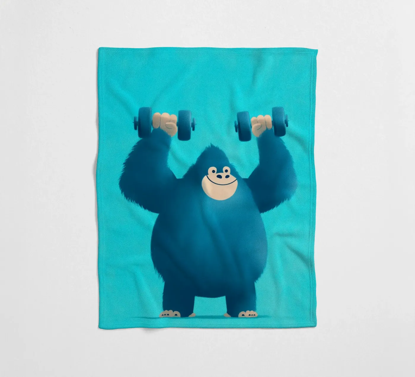 Mighty Momo Fleecedecke von Kiara