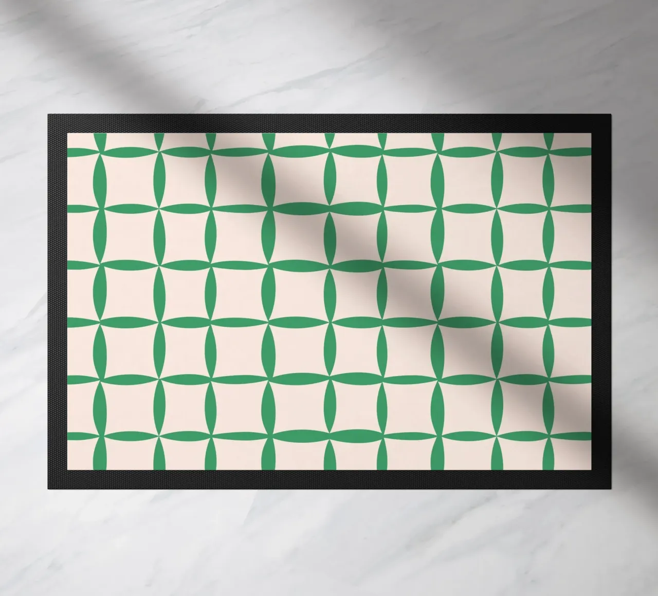 Repetitive pattern 40 doormat by Little Dean