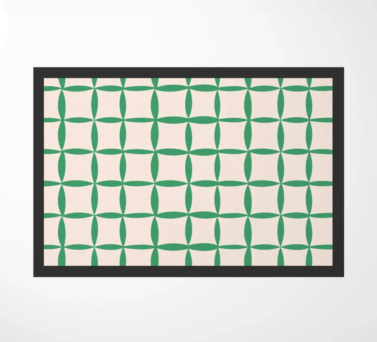 Repetitive pattern 40 doormat by Little Dean