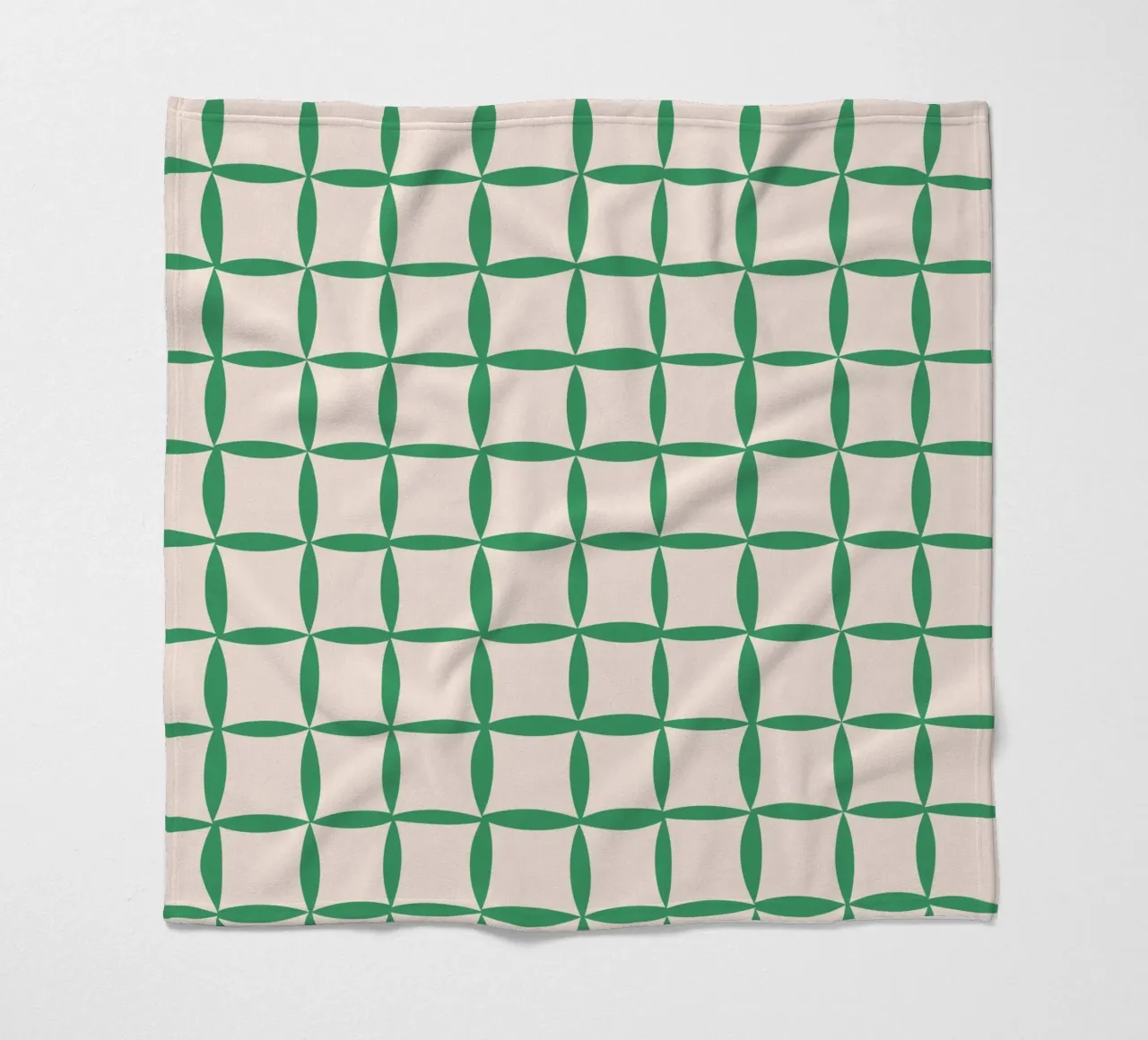 Repetitive pattern 40 fleece blanket by Little Dean