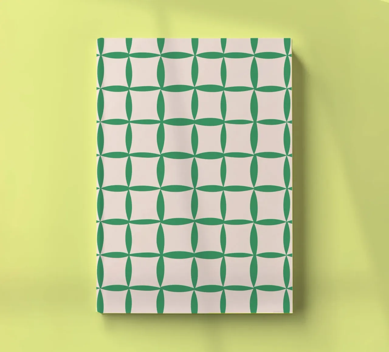 Repetitive pattern 40 notebook by Little Dean