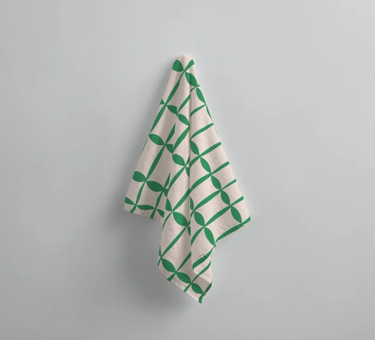 Repetitive pattern 40 towel by Little Dean