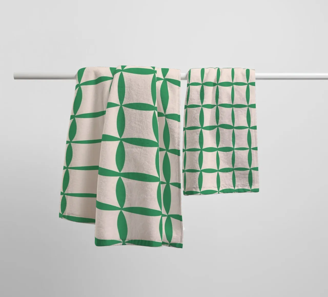 Repetitive pattern 40 towel by Little Dean