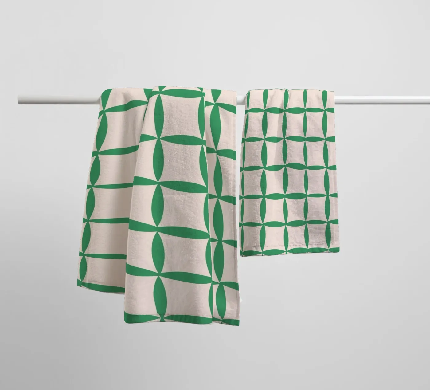 Repetitive pattern 40 towel by Little Dean