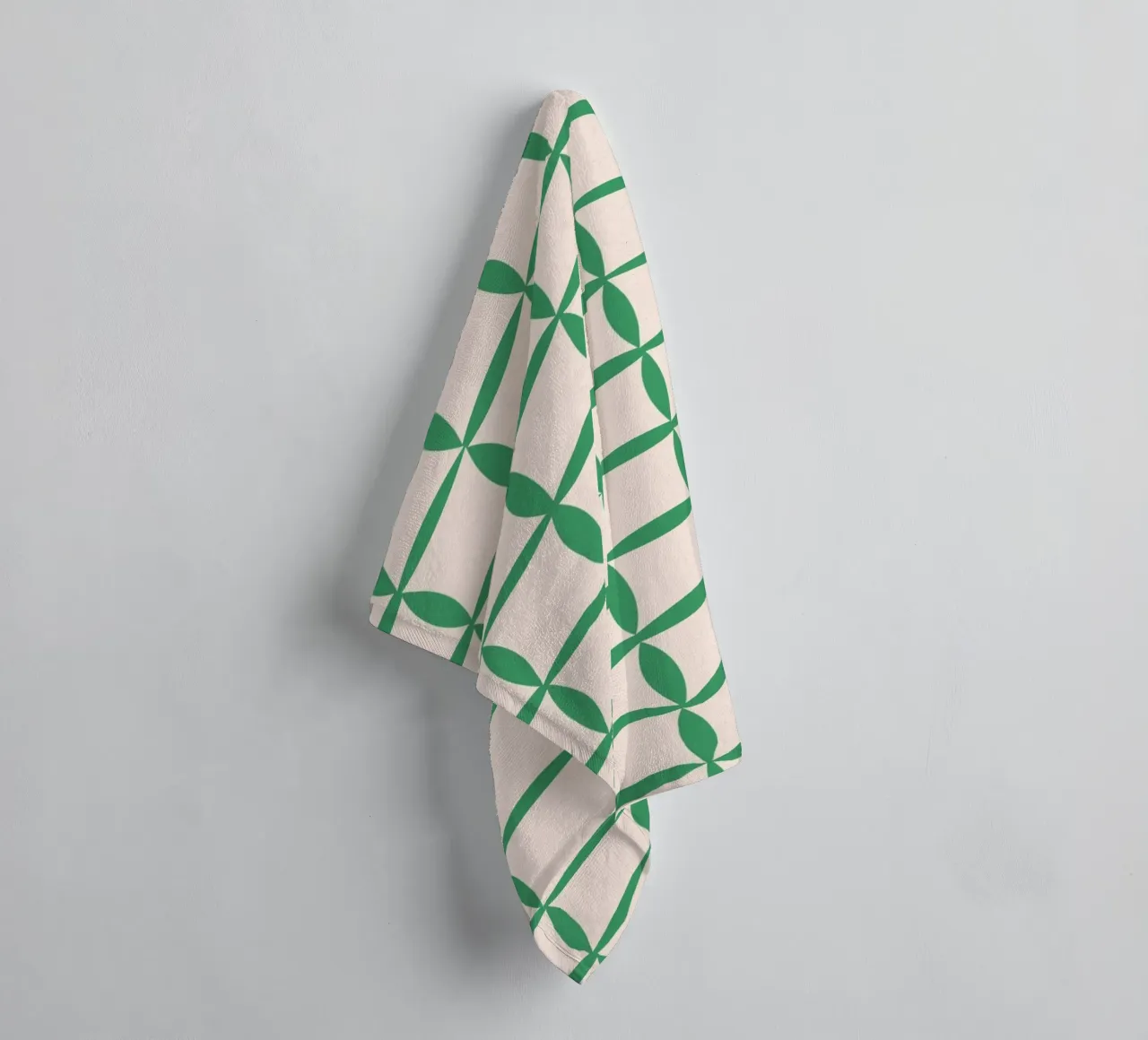 Repetitive pattern 40 towel by Little Dean