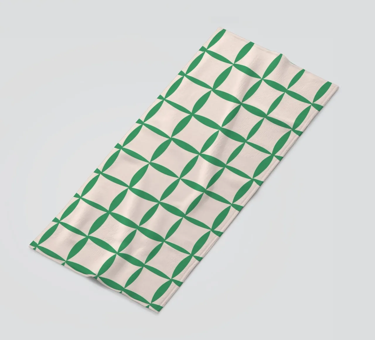 Repetitive pattern 40 beach towel by Little Dean