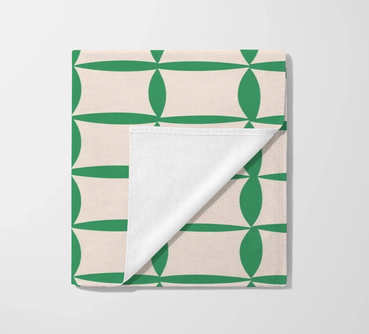 Repetitive pattern 40 beach towel by Little Dean