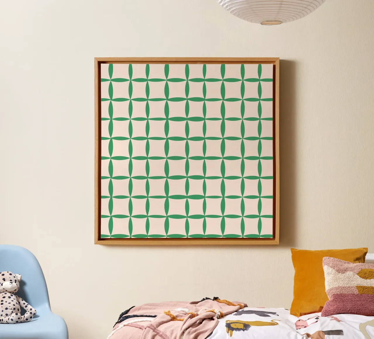 Repetitive pattern 40 canvas by Little Dean
