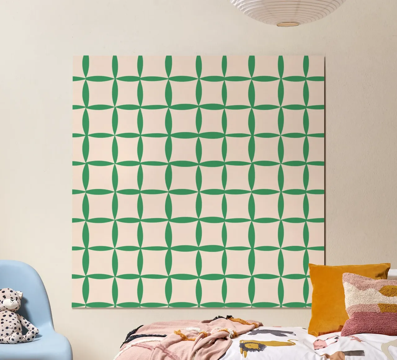 Repetitive pattern 40 poster by Little Dean