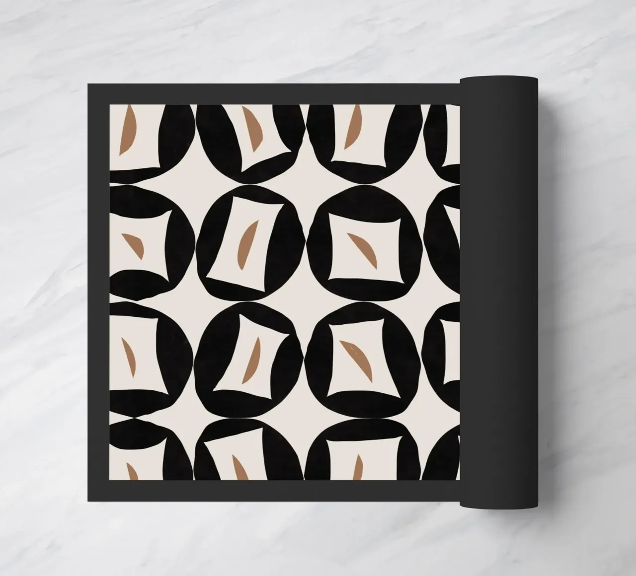 Repetitive pattern 41 doormat by Little Dean