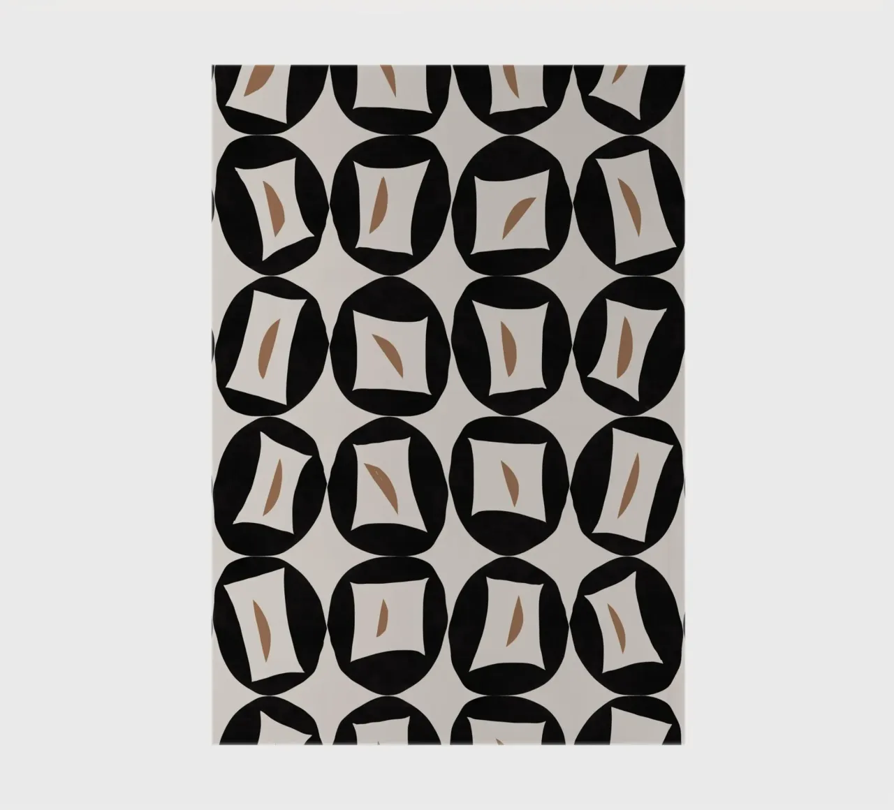 Repetitive pattern 41 notebook by Little Dean