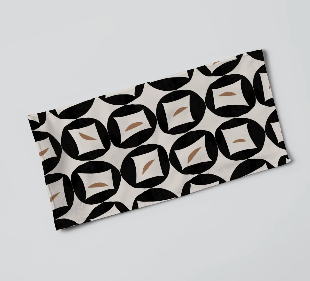Repetitive pattern 41 towel by Little Dean