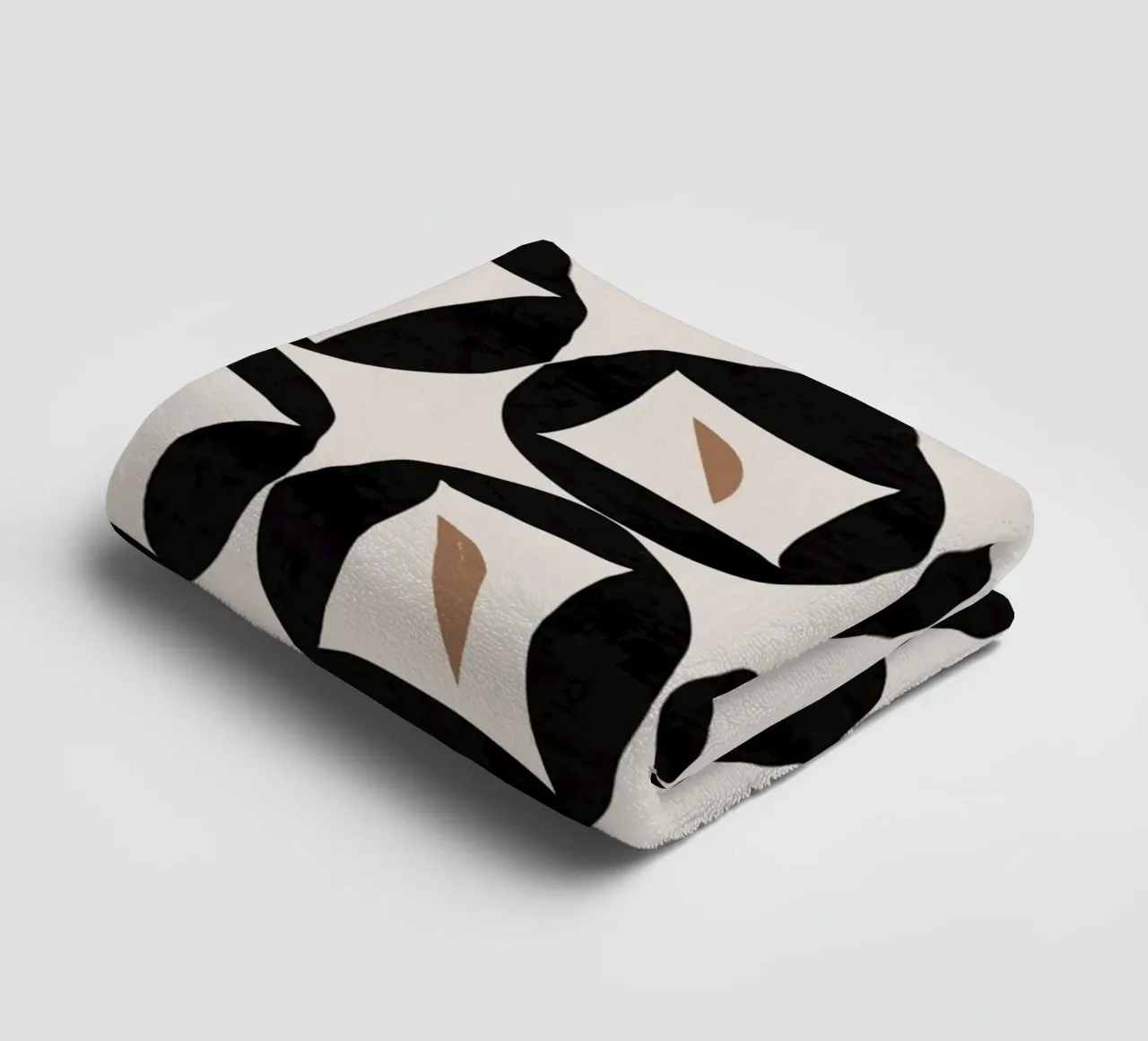 Repetitive pattern 41 towel by Little Dean