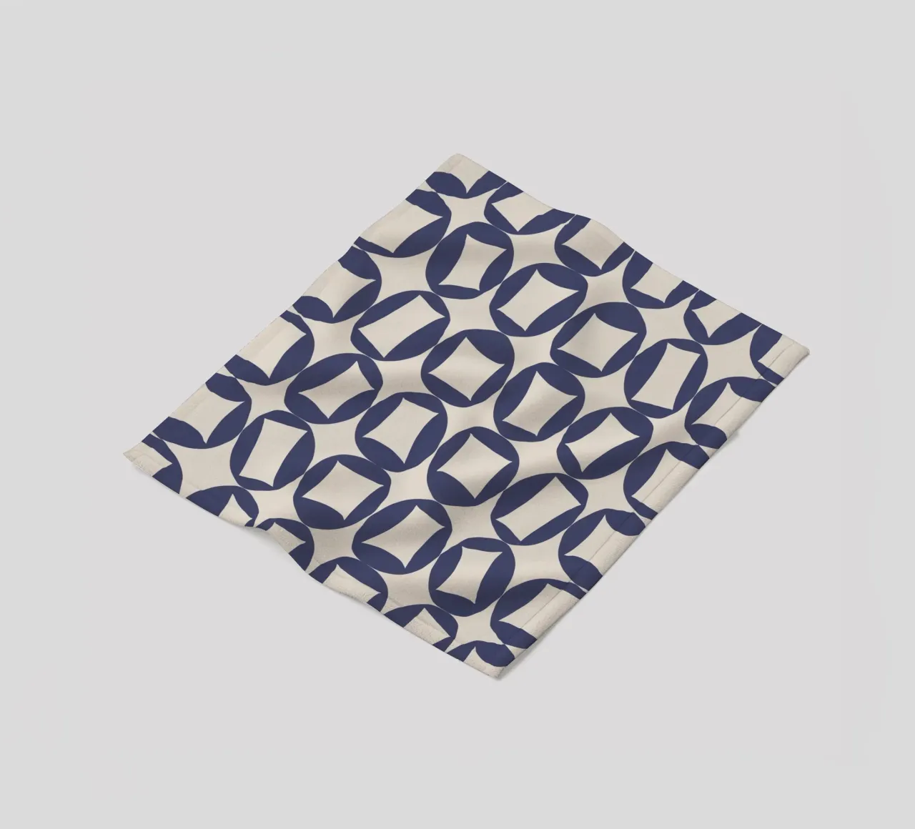 Repetitive pattern 42 fleece blanket by Little Dean
