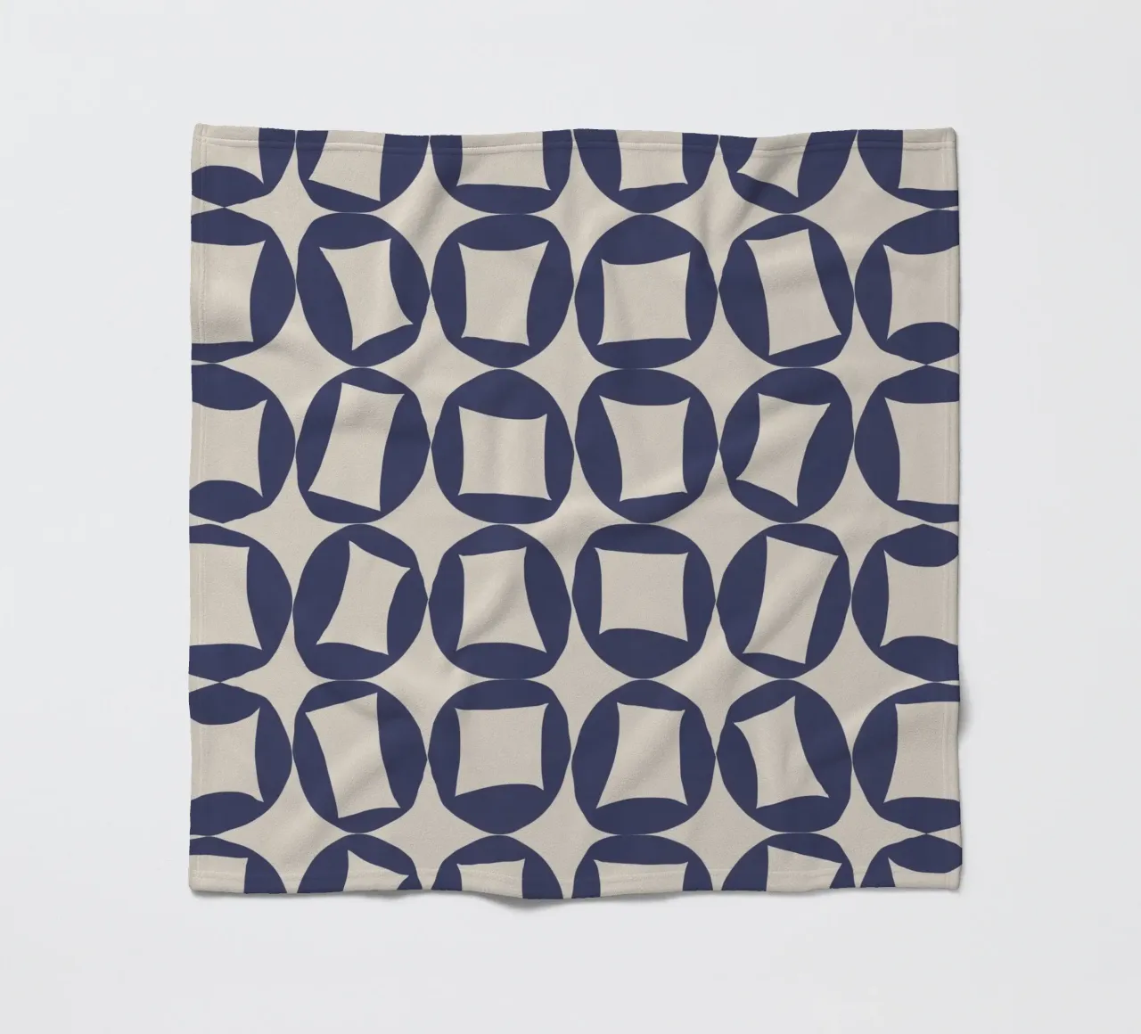 Repetitive pattern 42 fleece blanket by Little Dean